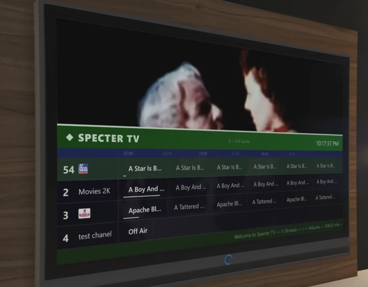 Specter - TV & Broadcast Network Simulator