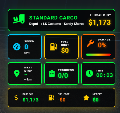 Advanced Trucking System for QBox