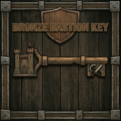 Bastion Bronze Crate Key