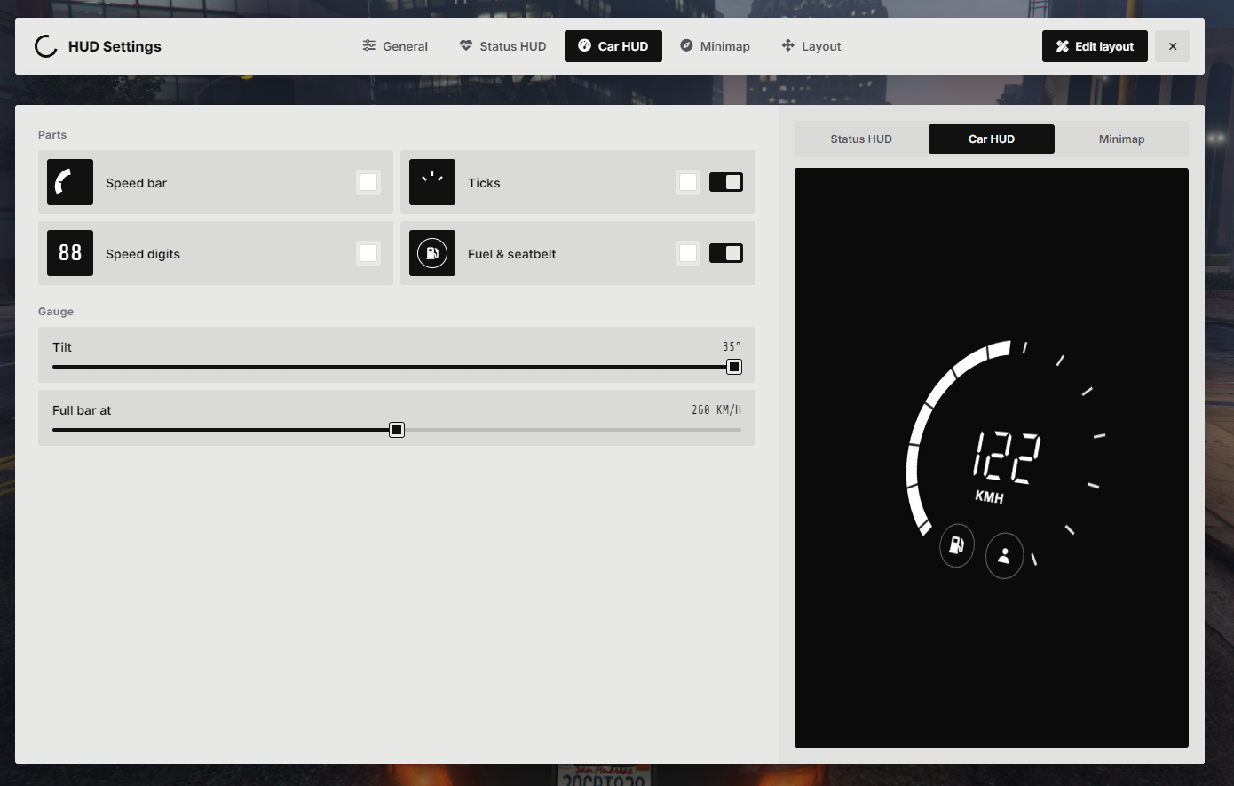 Hud InterFace