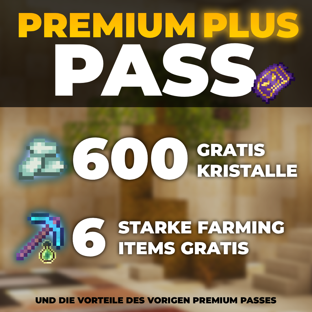 PREMIUM PLUS Pass + Farming-Kit