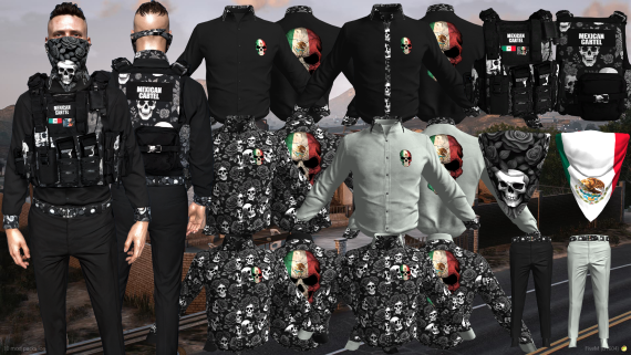 Mexican Cartel Shirts [Male and Female]