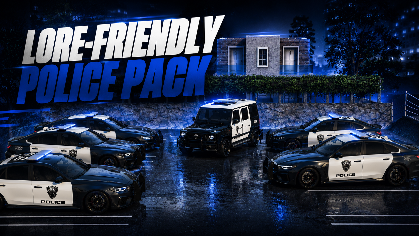 Lore-Friendly Police Pack - FiveM Vehicle Pack - Lore-friendly GTA V Packs (LF) for roleplay servers