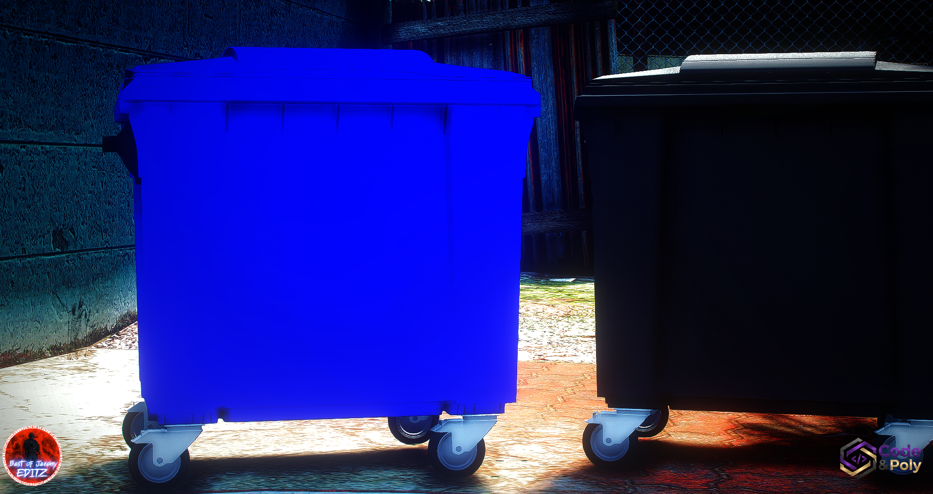 Code & Poly Replace Props