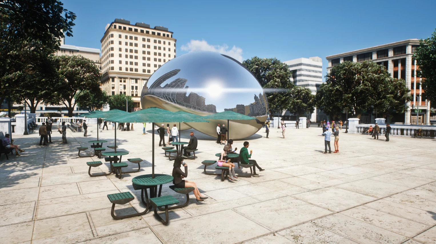 [Cloud Gate] Exterior Legal Illegal