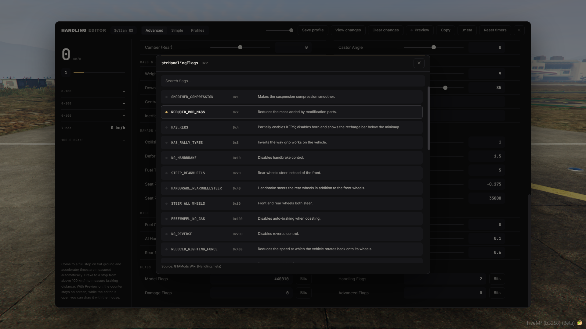 Handling Editor