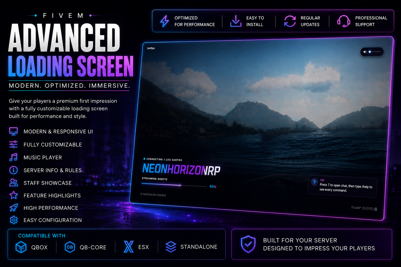 NH Advanced Loading Screen