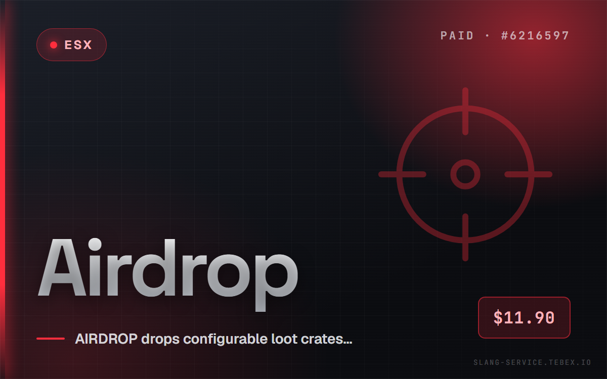 [ESX] Airdrop