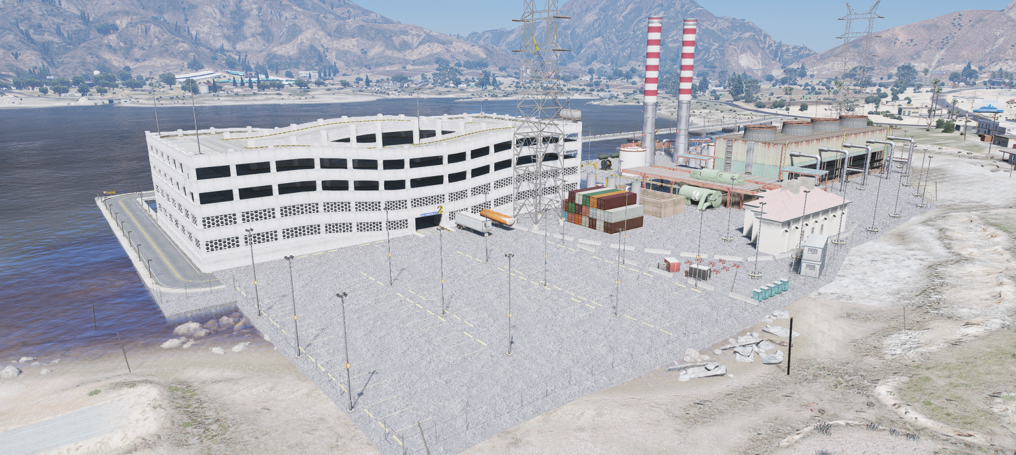 Alamo Docks YMAP - OpenSource