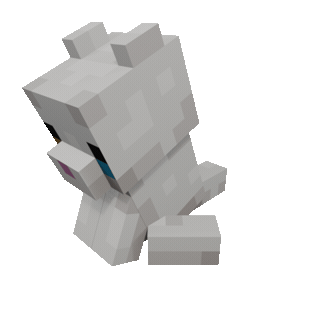 White Cat Plushie — cosmetic Plushies item on the NovaVoid Cat Civilization Minecraft server