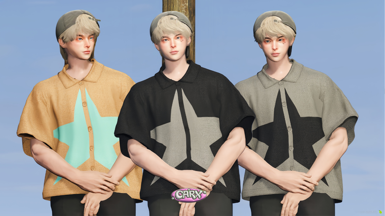 🌟 Starry Shirt – MP Male Clothing 🌟