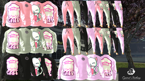 Uwu Cafe Tops  (Male + Female)