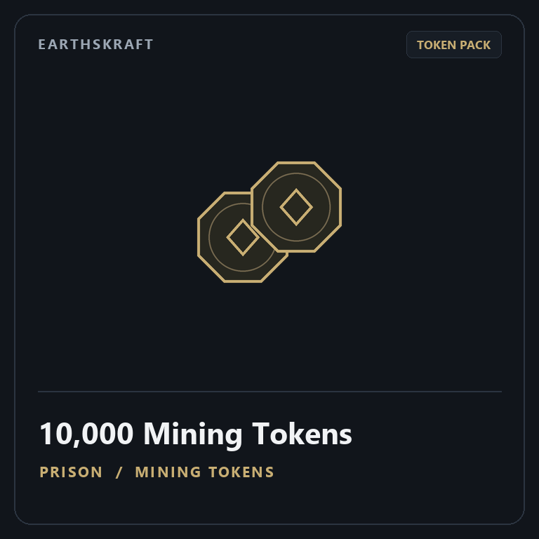 10,000 Mining Tokens