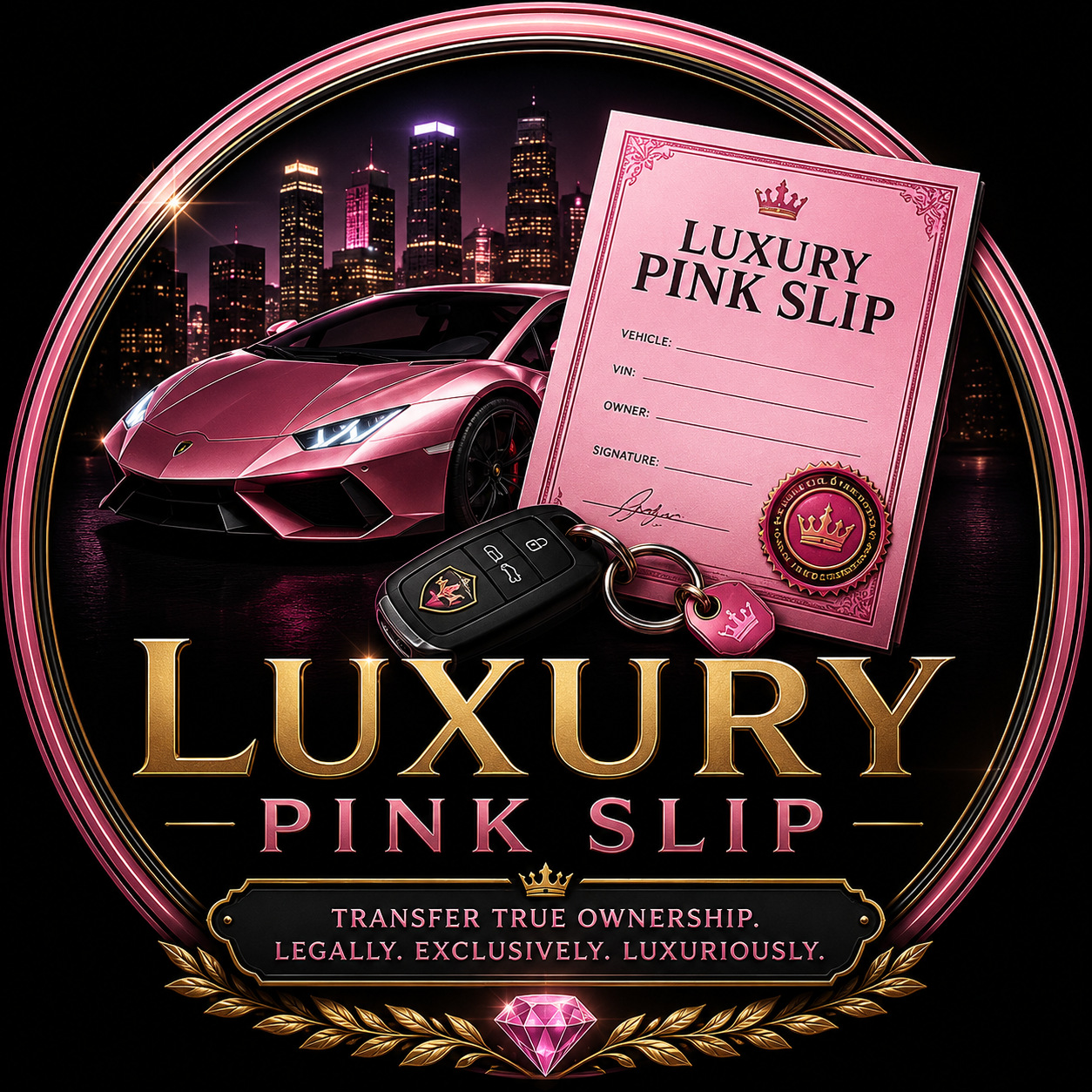 Luxury Pink Slip (1 of 1)