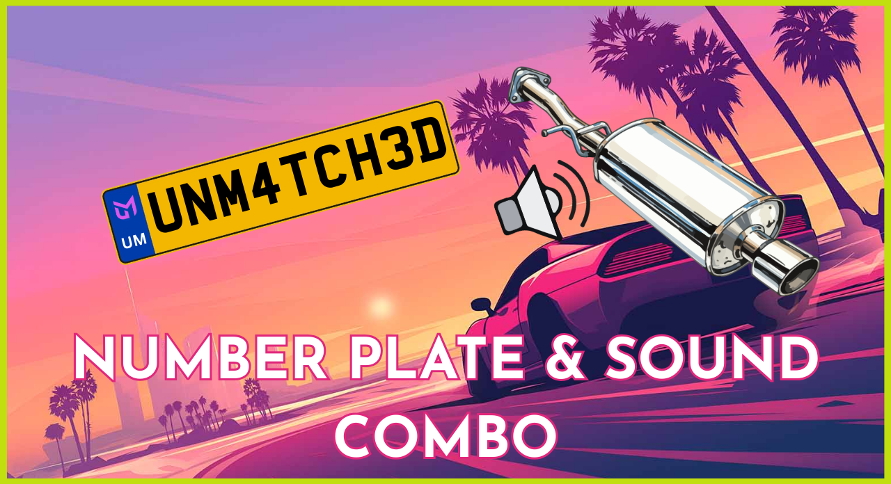 Plate & Engine Sound Combo