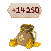 14250 Crédits de Fortune