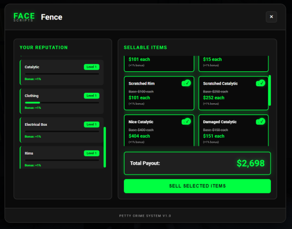 11 in 1 Petty Crime Ultimate Script for QBox