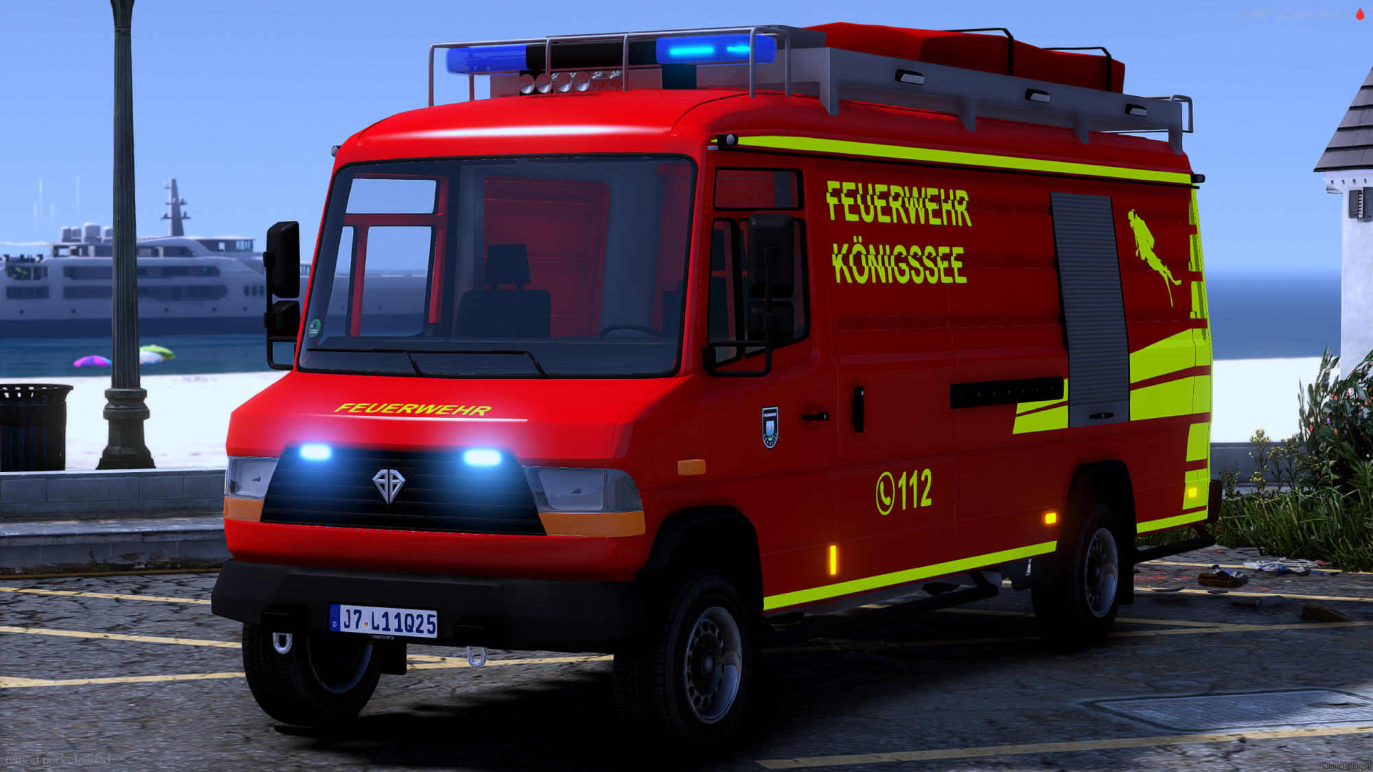 Benefactor Warion GW-Taucher Feuerwehr