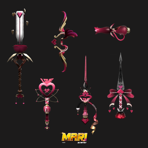 Weapon Valentine Set 2025