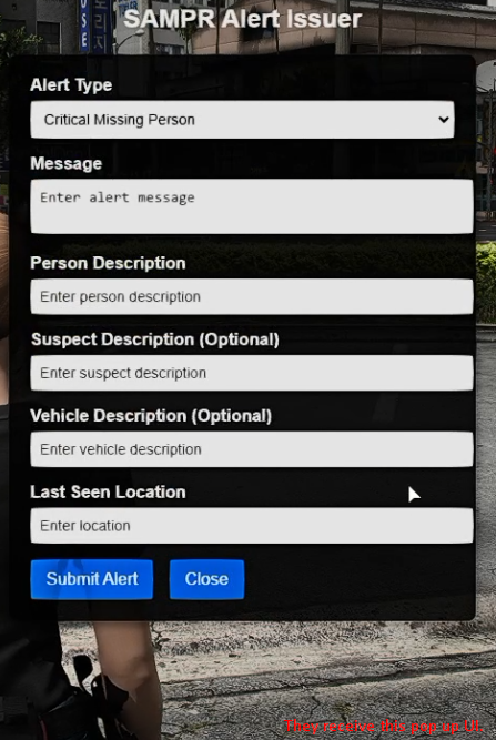 San Andreas Emergency Alert System
