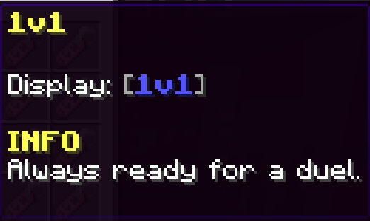 1v1 Tag