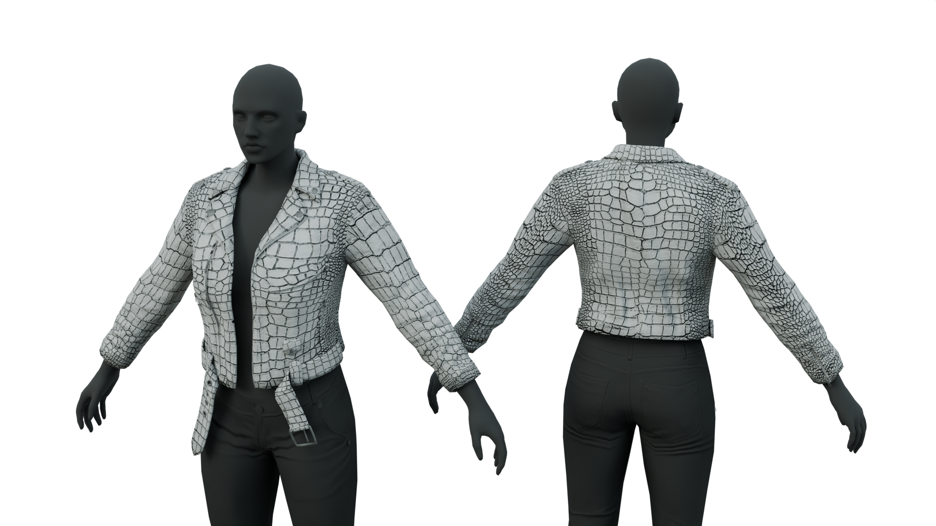 Gator Jacket FiveM 3D Clothing Assets – Outfit-Vorschau 4
