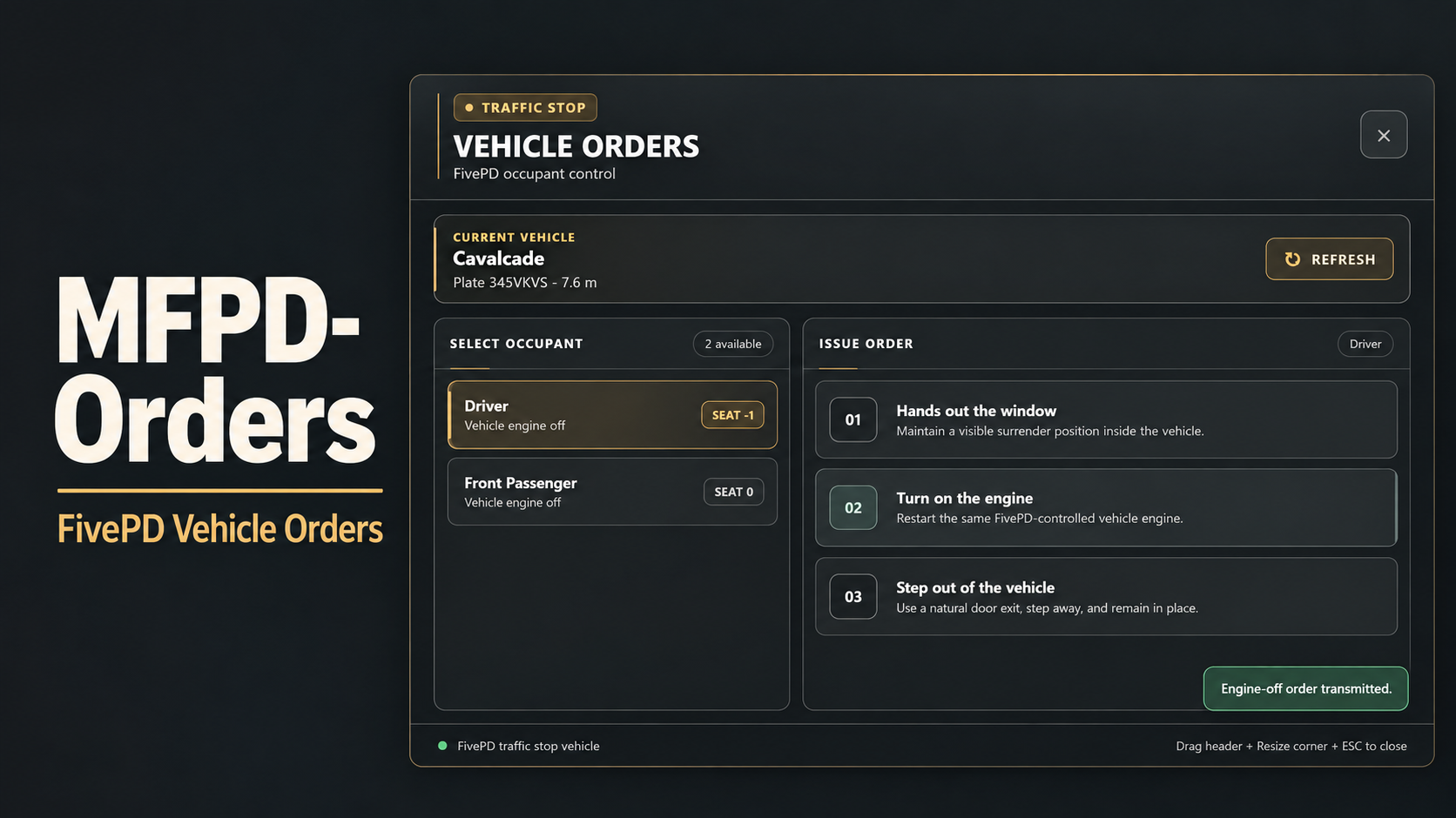 MFPD-Orders