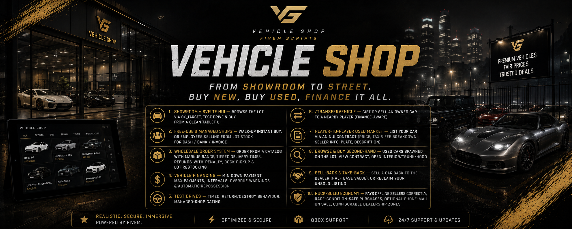 VEHICLE SHOPS