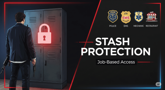 Stash Protection [ESX & QBCore]
