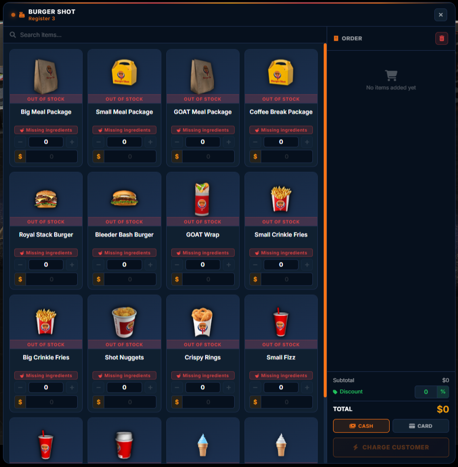 Advanced Restaurant Jobs System