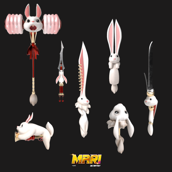 Weapon Rabbit Set 2024