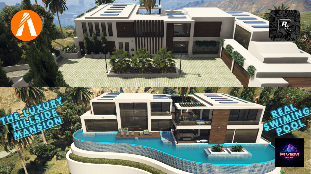 The Luxury Hillside Mansion