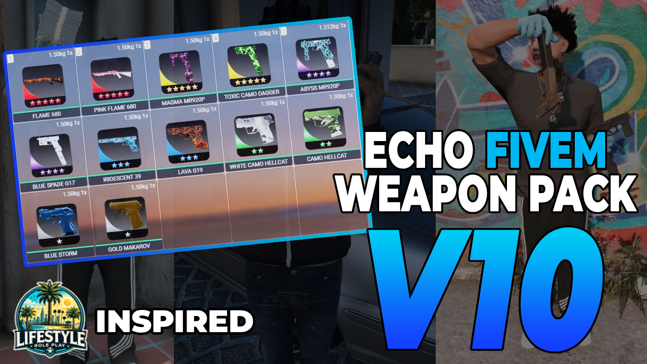 Echo Weapon Pack V10 | Lifestyle Inspired