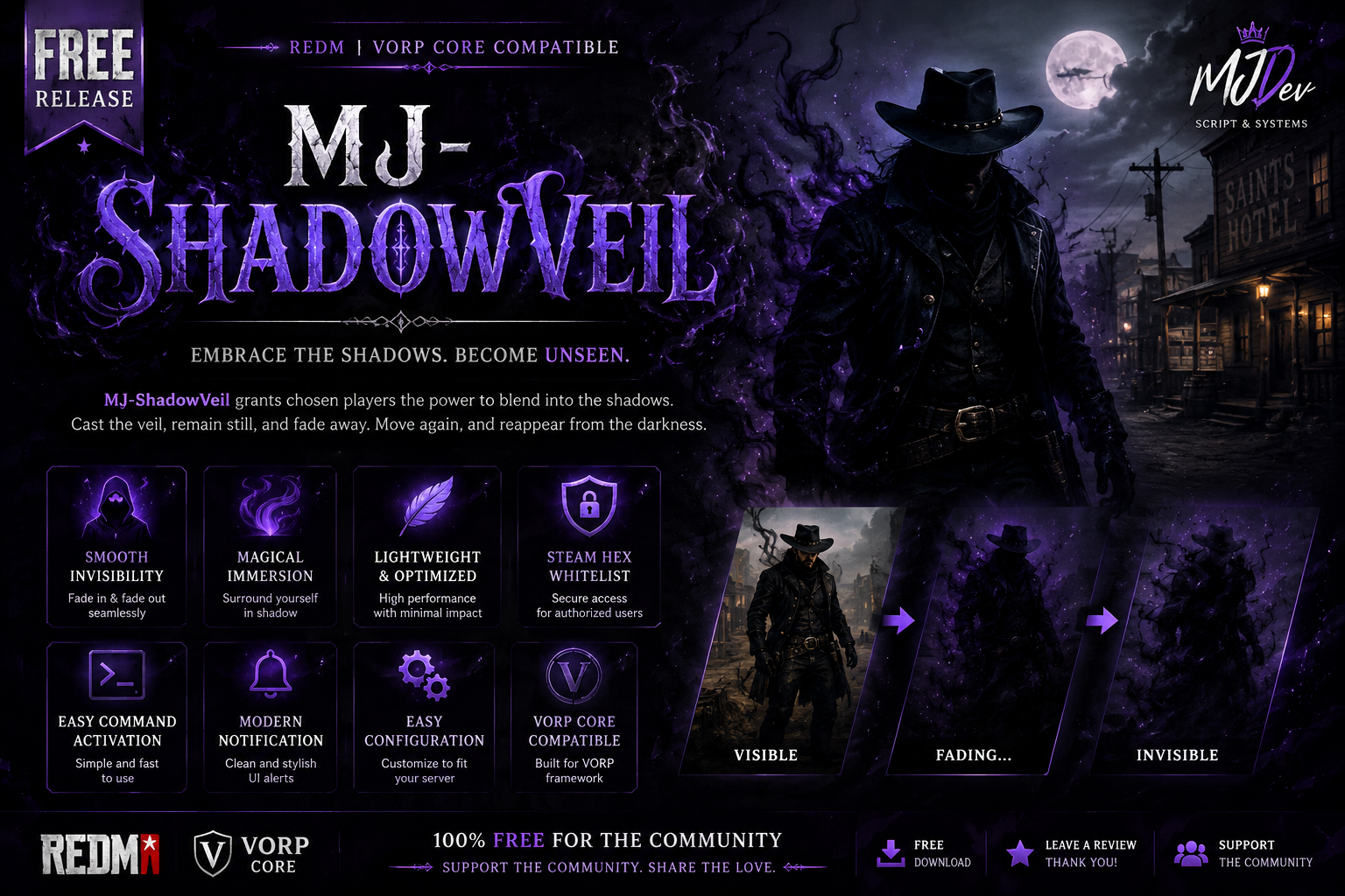 FREE MJ-ShadowVeil
