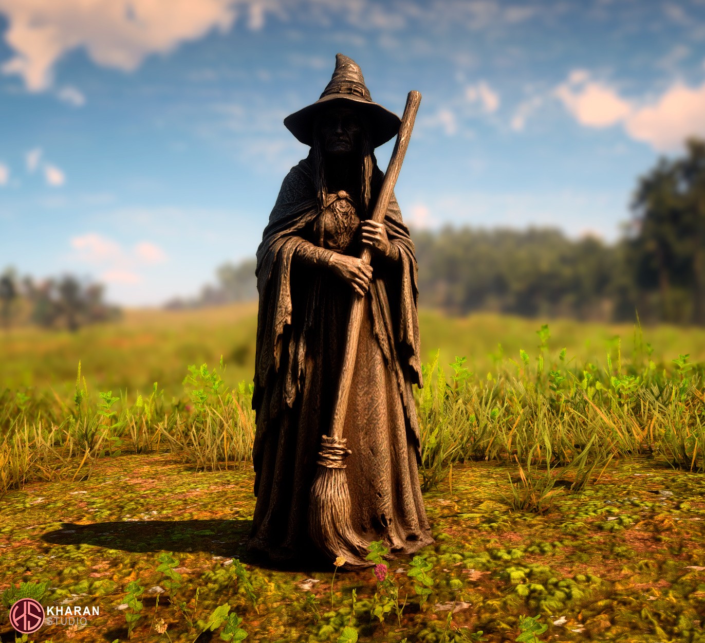 Halloween Cursed Statues Pack