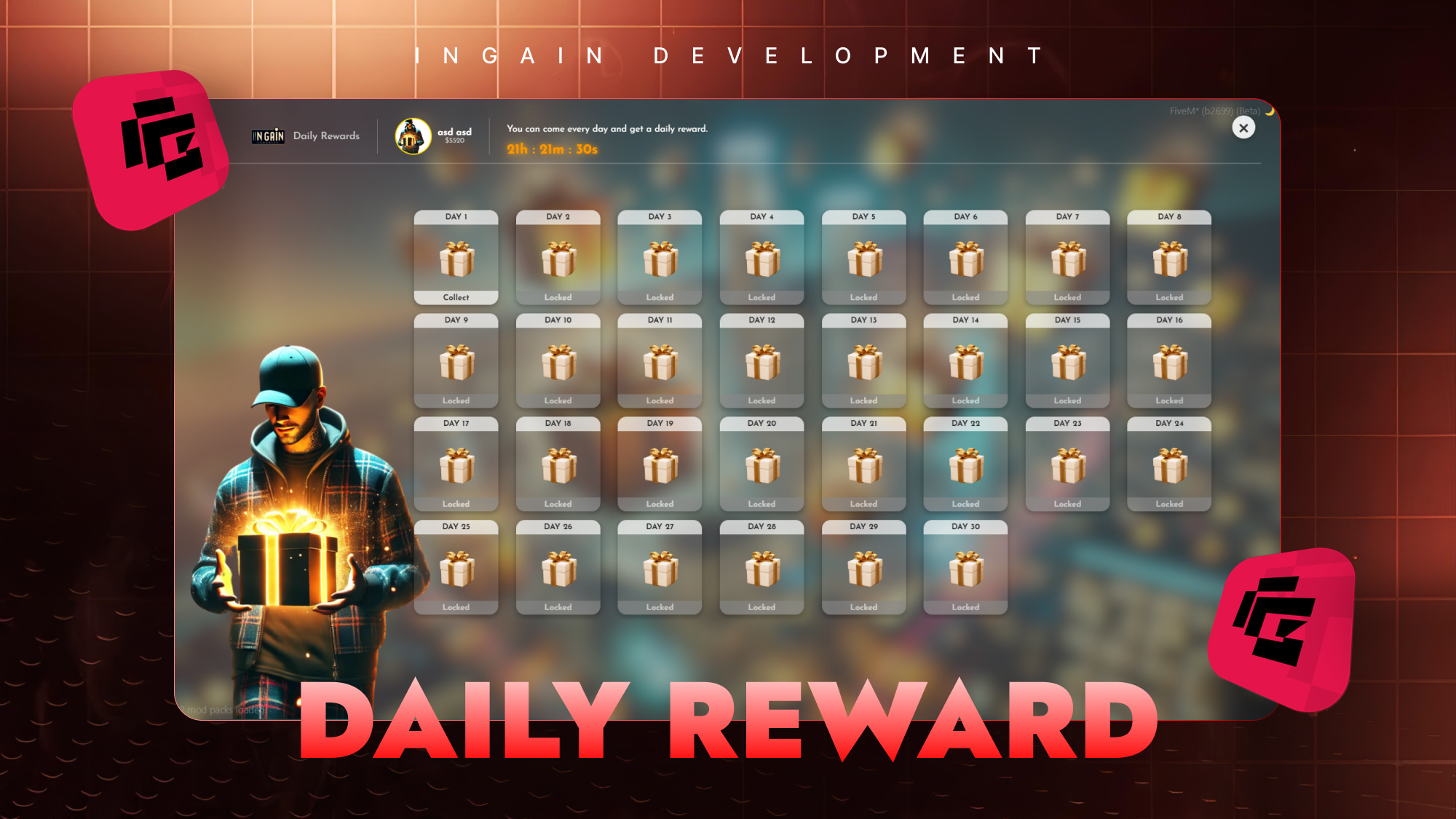 in-Daily Reward