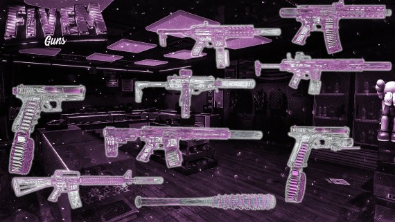 FiveMGuns | Pink WF Weapon Pack