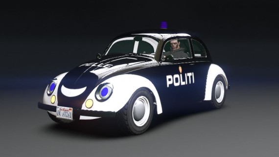 Norwegian Police Pelle Politibil