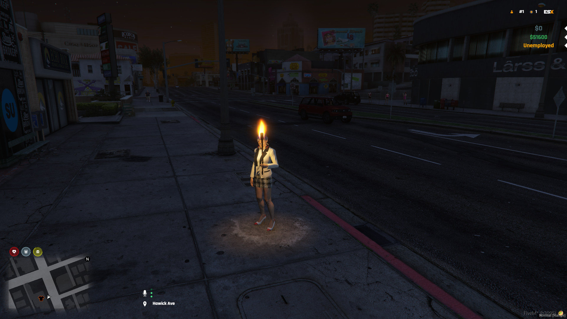 Torch for blackout