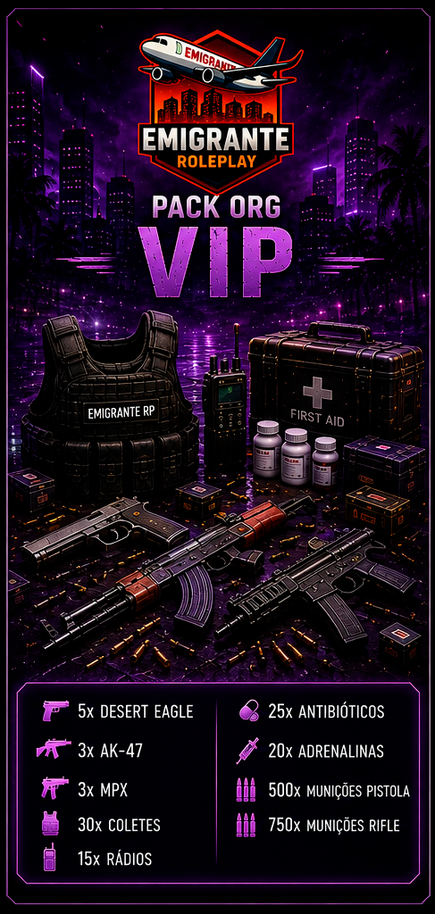 Pack Org VIP