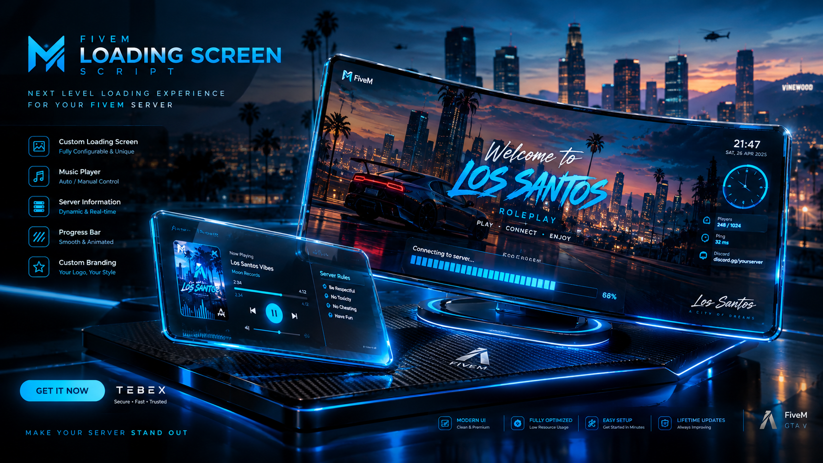 [STANDALONE] Zynox Dev - Advanced Cinematic Seasonal Loading Screen