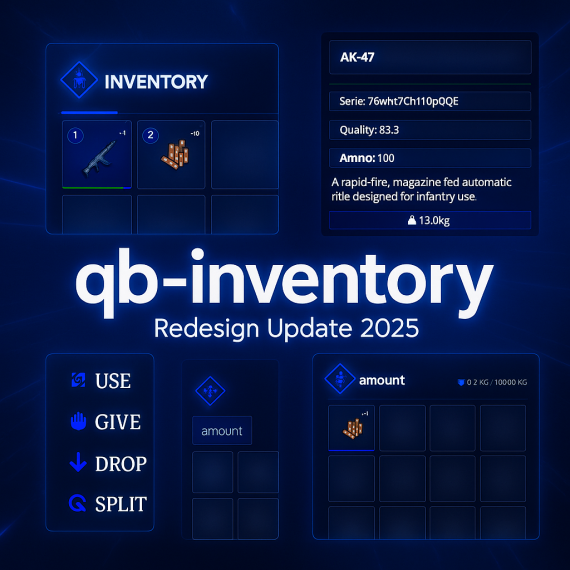 Perfect Project · qb-inventory | Redesign Update 2025