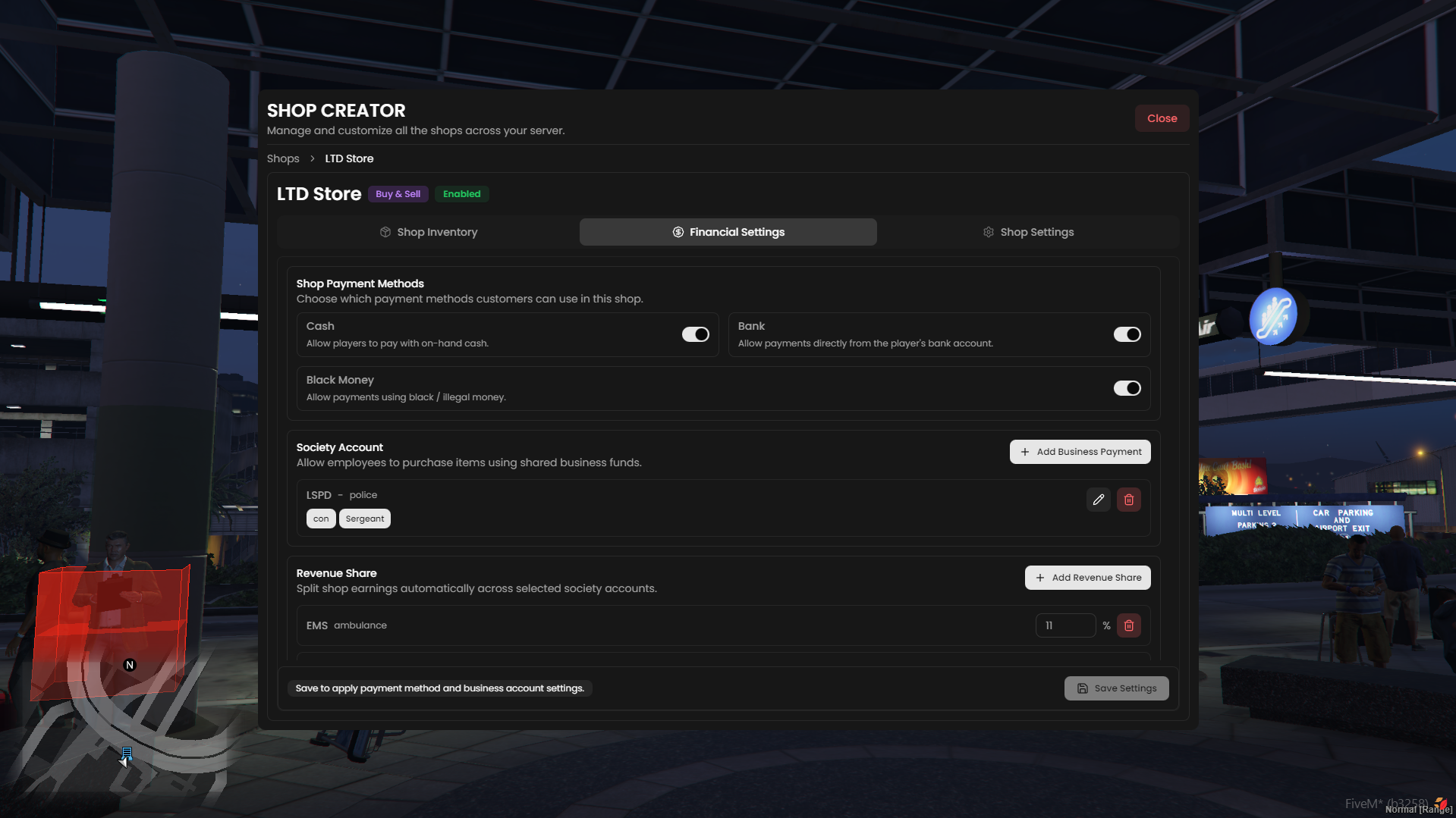[Ownable Shop Creator] ESX QBCore Qbox {ESCROW}