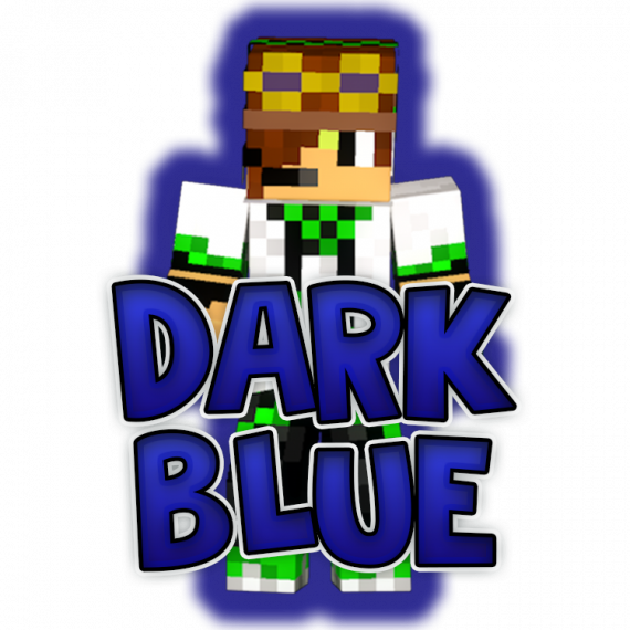 Dark Blue Glow Effect