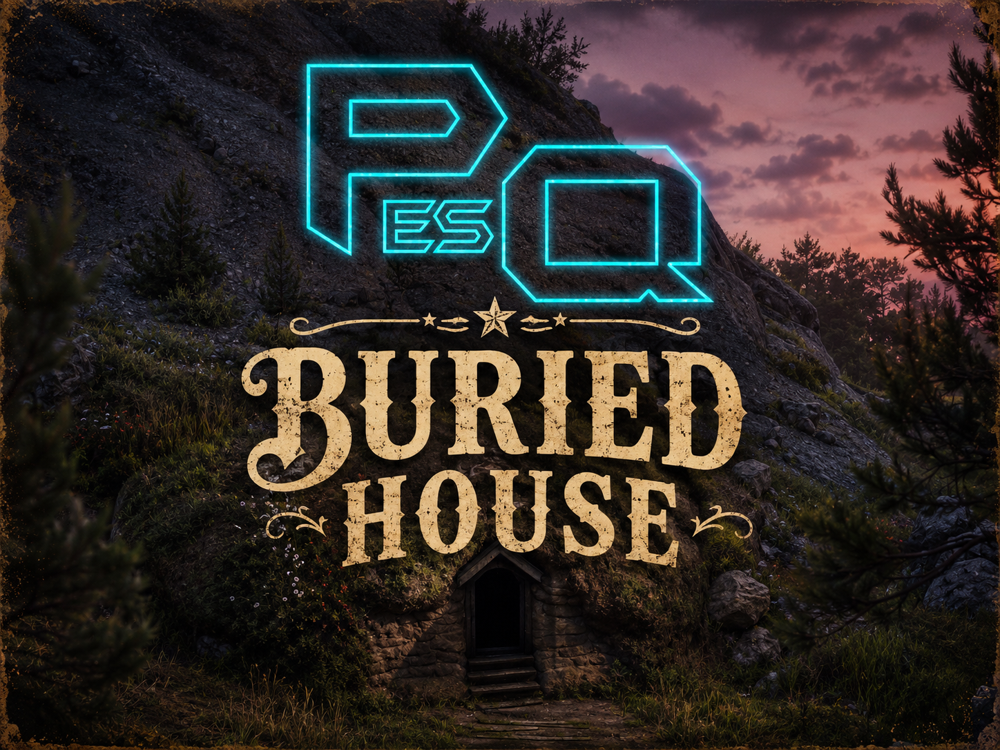 Buried House by Pesq