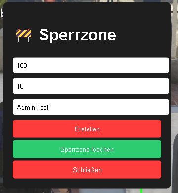 Sperrzone