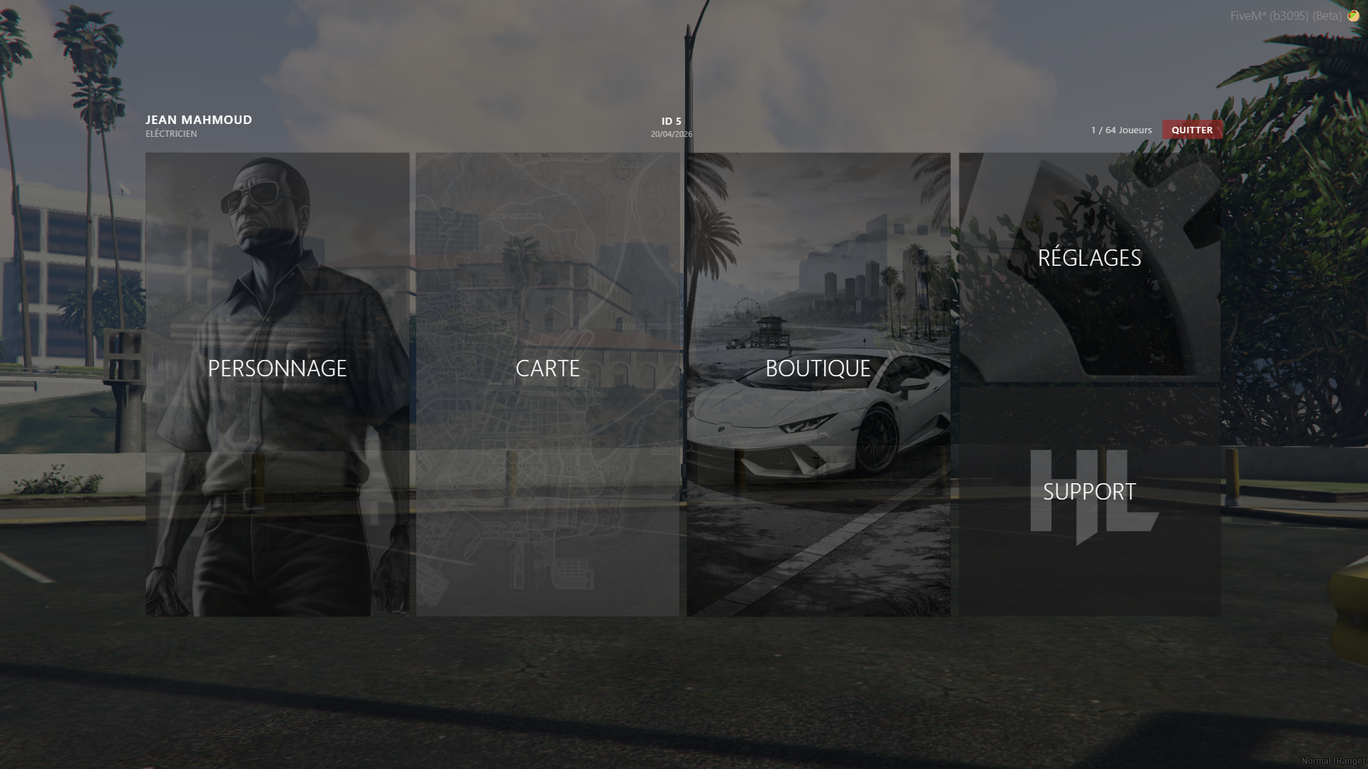 PAUSE MENU