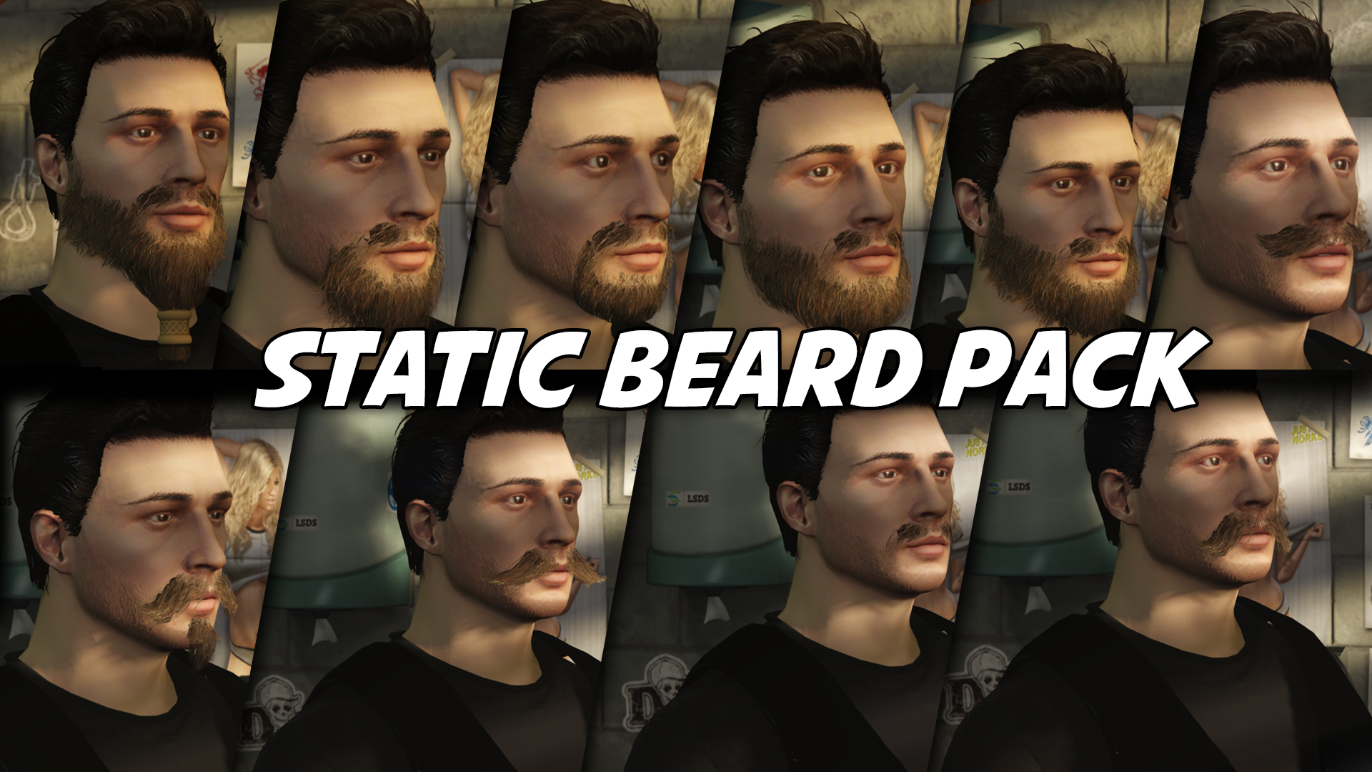 Beard and Moustache Pack