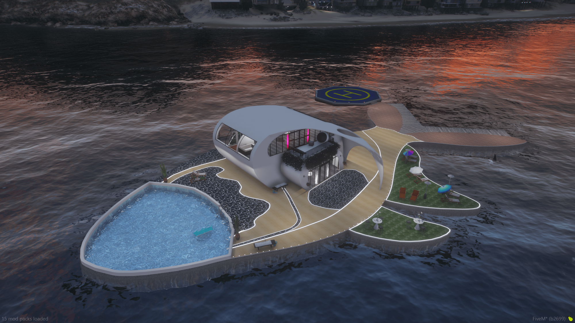 Sea Breeze Island | Hunz3D Development