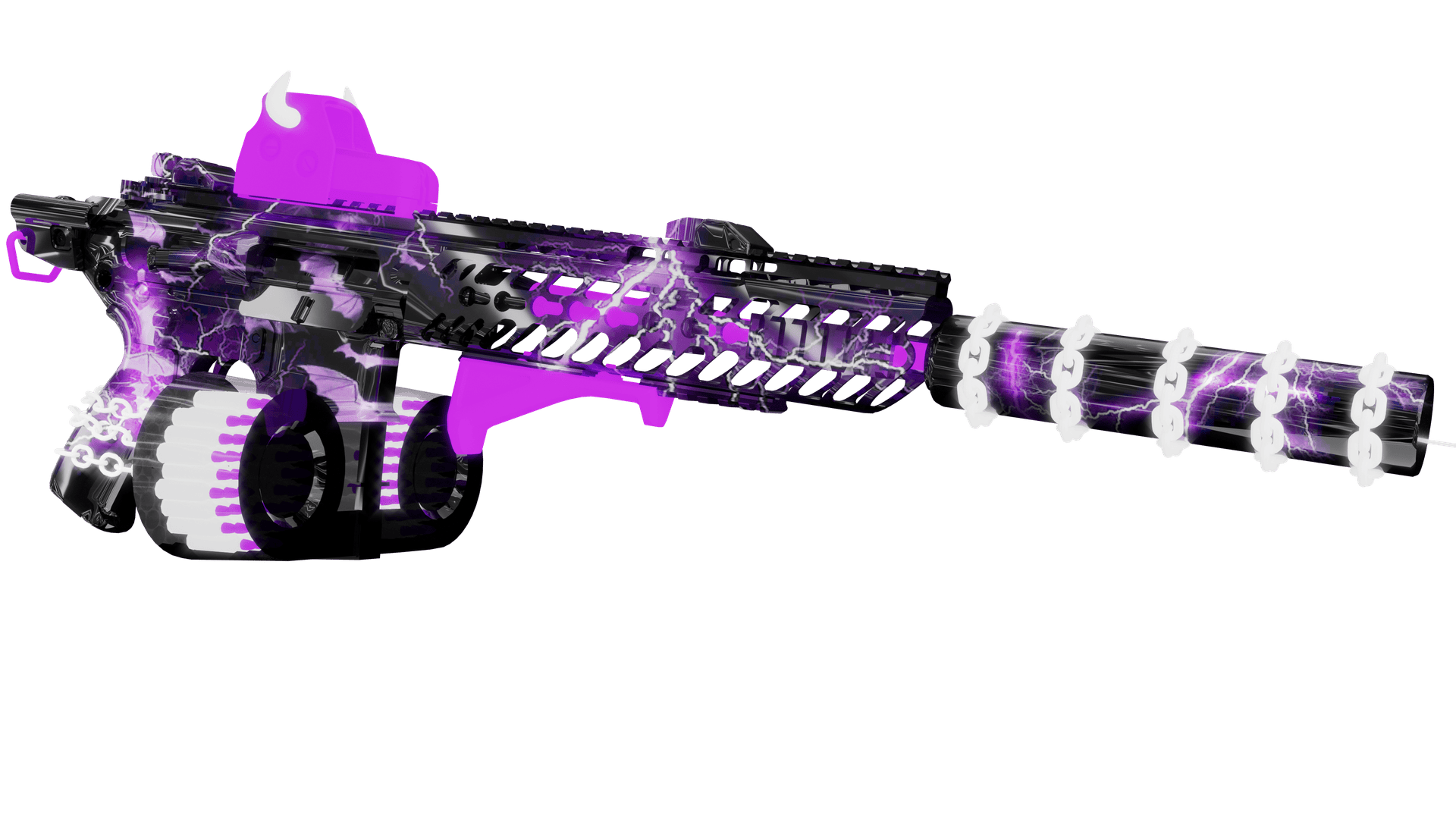 Fivem M4 PURPLE THUNDER